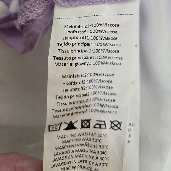 COLLECTIF Lolisa purple kawaii pastel fit and flare doll dress XL - Picture 9 of 13